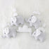 12 The Peanutshell Crib Mobile for Girls or Boys - Soft Grey Musical Baby Crib Mobile with Lullabies, Cute Elephant