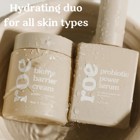 Power Pair Probiotic Baby Power Serum & Biome Barrier Cream - Hydrating, Soothing, Clean Ingredients