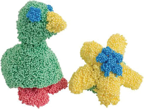 Floam 6 PCS Foam Clay Fun Foam for Toddlers, Bright Colors Giant Foam Beads Play Kit for Kids, Educational Activity Toys