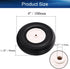 Heyiarbeit 4" RC Model Airplane Foam Wheel Super Light Tire and Wheel Sets for RC Airplane PU Sponge Tire with Plastic Hub 2 Pcs