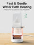 2-Minute MOMYEASY Fast Baby Bottle Warmer - Steam Heating for Breastmilk & Formula, Fits All Bottles, Precise Temp
