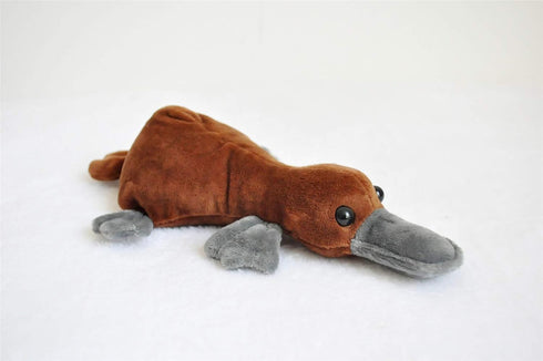 TAMMYFLYFLY 8.6" Realistic Platypus Soft Plush Pillow, Kawaii Stuffed Animals Toys for Kids' Gifts