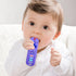 3 Pack Baby Teether Toys - TV Remote Control Shape Silicone Teething Toys for Babies 6-12 Months (Pink&Khaki&Purple)