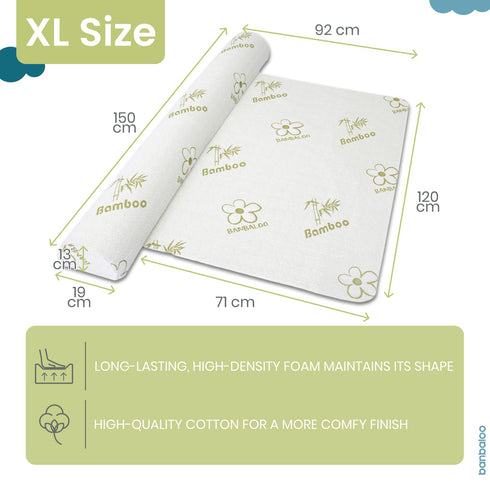 Setup BANBALOO | Bed Bumper for Toddlers - Premium Model | XL Bed Barrier with Mattress Cover | Toddler Bed Bumper |
