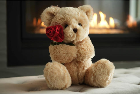 9.5" Bearington Remington Teddy Bear- Soft and Cuddly Valentines Day Stuffed Animals - Adorable Bear Stuffed Animal
