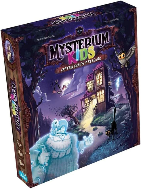 Mysterium Kids: Captain Echo's Treasure Board Game - Enchanting Cooperative Mystery Game for Young Detectives