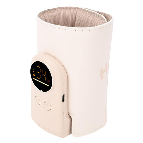 Milk Bottle Warmer, Consistent Temperature Baby Bottle Heater Universal Insulated for Travel