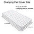 Rainbow Changing Pad Covers Cute Rainbow Love Colorful Changing Table Cover for Boys Girls Ultra Soft Breathable Stretchy Change Table Covers Diaper Changing Mat Sheets Cover 32''x16''