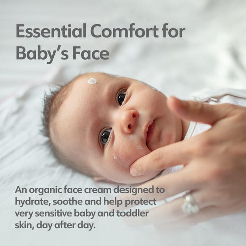 65 ml (2.2 oz BioLove Baby Face Cream Baby Beauty Body Face Moisturizer,Natural Hydration for Dry & Eczema-Prone Skin