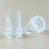 Greabuy 4pcs Silicone Duckbill Valves Rubber for Breast Accessories Maximize Milk Breast Pumps Silicone Breast
