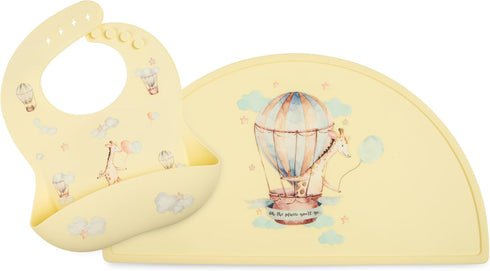 Silicone Baby Bib and Mat | Boys Girls Babies & Toddlers |