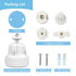 Derebir HB6550/HB6560/HB65/HB66/HB6339, 1/4 Adjustable Baby Monitor Wall Mount Compatible with Hellobaby, iFamily
