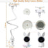 Derebir 2K A4 1/4" Stan(33.7 inch/Camera Baby Cameras Mount Flexible Baby Monitor Holder Stand Shelf Only Compatible