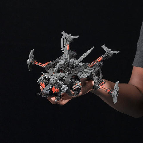 KOMPLEX Hammerjaw K.L.A.W. Gunship Building Toy Sets - 3 Builds, Ages 8+
