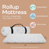 Pack 38" 26" Waterproof and Play Mattress Topper - x | Roll Up Style - Breathable Soft Memory Foam - Portable Playard