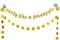 Party Like A Pineapple Tropical Garland Banner for Summer Pool Beach Birthday Party Supplies