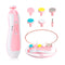 DEVKI Glopole Baby Nail Trimmer File with Light - Safe Electric Nail Clippers
