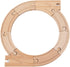 ORBRIUM 8X 3.5 Curved Switch Tracks Wooden Train Expansion Set, Compatible with Thomas, Chuggington, Brio