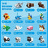 HOGOKIDS 30 Packs Party Favors for Kids, 867PCS Animals Building Blocks Sets for Classroom Prizes and Gifts