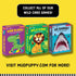 Mudpuppy Go Shark! – Ferocious Kids Go Fish Card Game with Colorful Shark Illustrations, Ages 4+, 2-4 Players