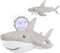SuzziPals Heatable & Coolable Shark Plush, Microwavable Heating Pad Shark Stuffed Animal