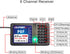 2 P6F 6 2.4GHz X4 X5 X6 DUMBORC Pcs Channels RC Receiver for DUMBORC RC Car Boat