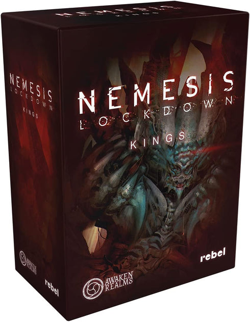 Nemesis: Lockdown: Kings - Board Game Expansion by Awaken Realms, Sci-Fi Horror Strategy Game for Adults & Teens Ages