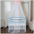 Joylife Pink Baby Canopy Netting for Crib - Easy Access Design