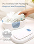 Momcozy 60-80pcs, 4 Baby Wipe Warmer, Innovative Spring Design, Large Capacity Wipes Dispenser for Fast & Even Heating