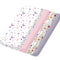 Bimocosy Pack and Play Sheets Fitted 4 Pack, 38 x 26 Inch