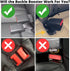 Buckle Booster for Seat Belts - Uprights Your Receptacle for Easy Reach - No More Floppy Buckle (2) by SEAT BELT EXTENDER PROS