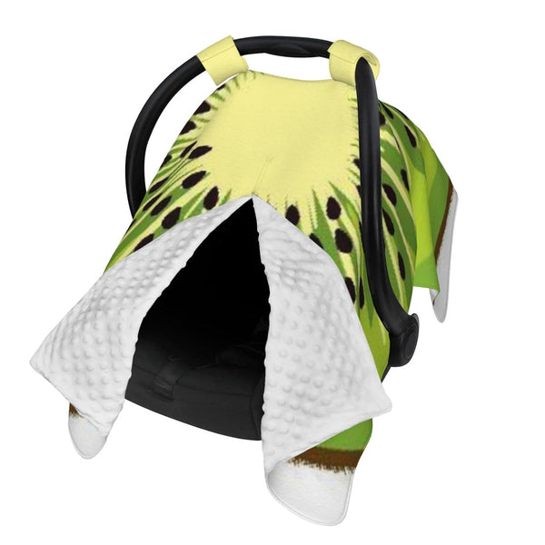 Zhbvncp Fruit Slices Baby Car Seat Cover & Breastfeeding Nursing Cover - Breathable