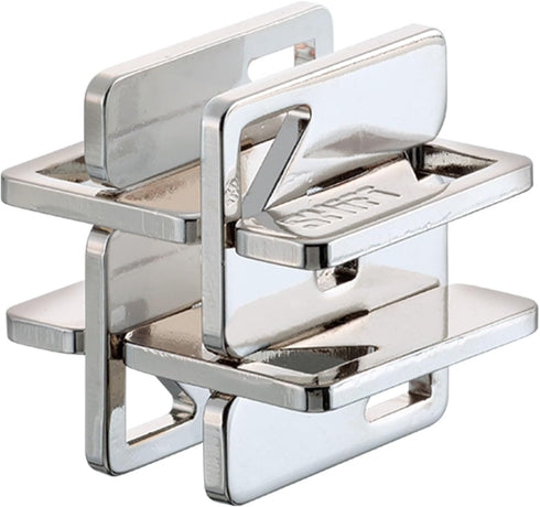 BePuzzled Hashtag Hanayama Metal Brainteaser Puzzle, Mensa Rated Level 4 for Ages 12 and Up