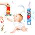 Wrist Rattle Foot Finder Socks Set - Newborn Soft Sensory Toys, Baby Rattles for 0-3 6-12 Months