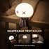 Jellyfish Night Light for Kids Bed Frame - Room Decor & Special Cute Funny Gifts, Rechargeable Baby Nursery Lamp