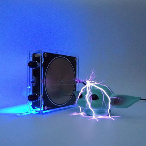 10 Cm Bluetooth Music Tesla Coil Solid State Tesla Coil Kit Touchable Artificial Lightning Electric Power Wireless