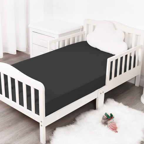 Magik & Kover 4 Pack 52" 28", Stretchy Crib Sheets for Boys or Girls, Baby Sheets Fitted for Standard Crib and Toddler