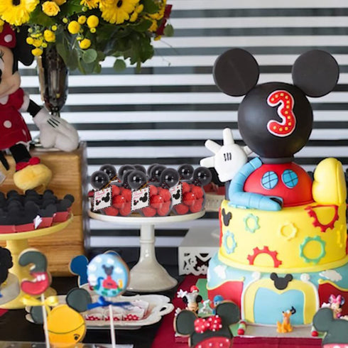 fozi cozi 8 Pack Mickey Themed Mouse Party Favors for Kids 4-8 - Black Mouse Birthday Party Supplies, Candy Box Bags,