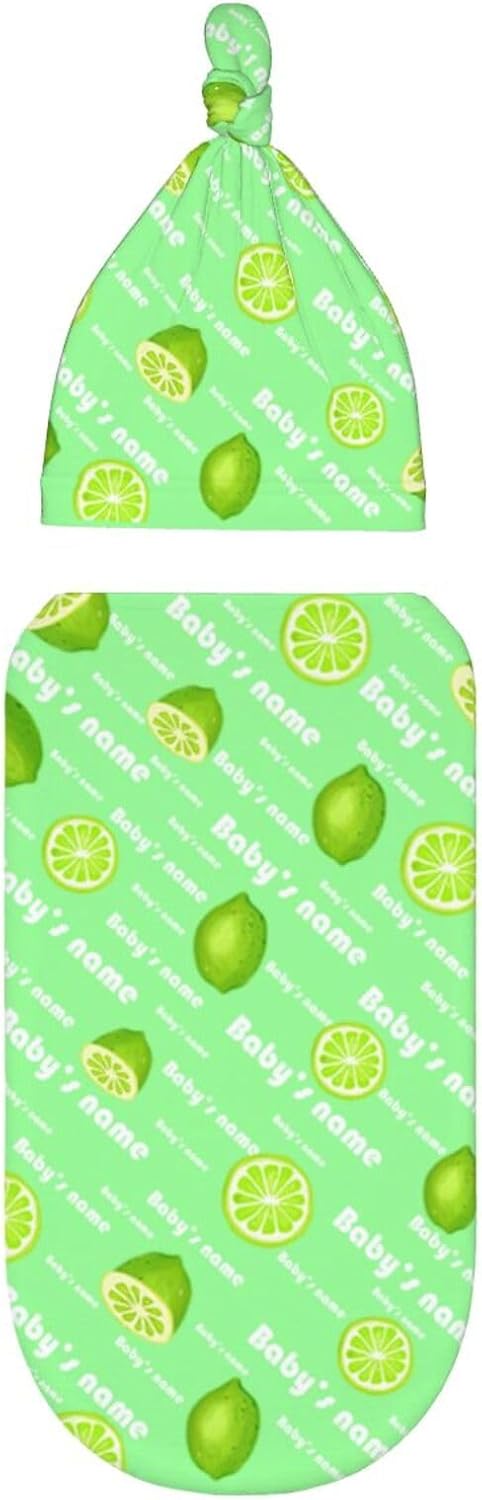 Generic Custom Baby Swaddle Blanket with Name- Customized Nursery Blankets, Personalized Newborn Gifts,
