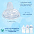 Generic 2Pack Sippy Cup Conversion Kit Compatible with Philips Avent Baby Bottle, Transition Kit with Silicone Sippy
