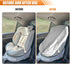 DUSCOKE Baby Car Seat Sun Shade Cover, Reflective Infant Car Seat Heat Protector with UV Protection, Dustproof Vehicle