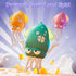 Tummy 3+ Magic Dancing Octopus Toy - Smart Obstacle-Dodging Robot with LED Light Show & Music, USB Rechargeable Time