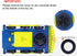 Berry President Transparent Electric Gear Train Toy with Flashing Lights and Music for 2-5 Year Old Boys