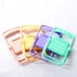 5Pcs Mini Folding Back Small Chair Model for Dollhouse, Plastic Scene Props for Micro Landscape Furniture