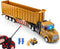 Remote Control Dump Toy for Kids - 17.3" RC Semi Truck with