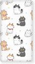 Winpema Cat Flower Fitted Crib Sheet Cartoon Cats Baby Crib Sheet Fit Standard