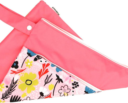 Dreaming Flower Waterproof Cloth Diaper Organizer Bags - Reusable & Washable