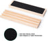 Set 4 Wooden Domino Trays Holders, of Domino Racks for Mexican Train Dominoes and Other Classic Games, Mexican Train