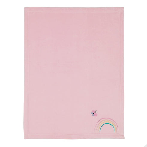 Bedtime Originals Cozy Rainbow Jungle Baby Blanket by - and Colorful