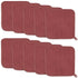 Set Mauve Washcloths and Muslin Bibs for Baby Care
